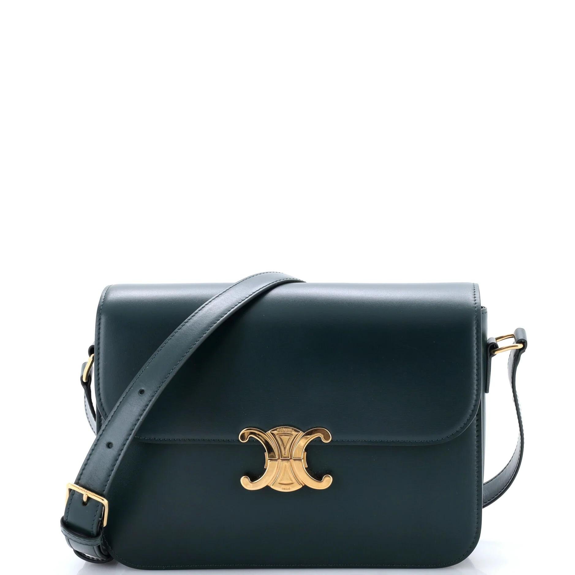 Leather crossbody bag