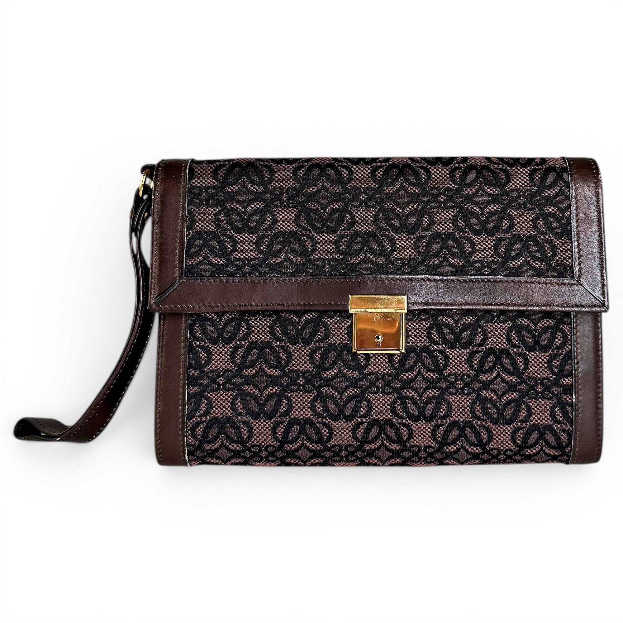 Puzzle leather mini bag