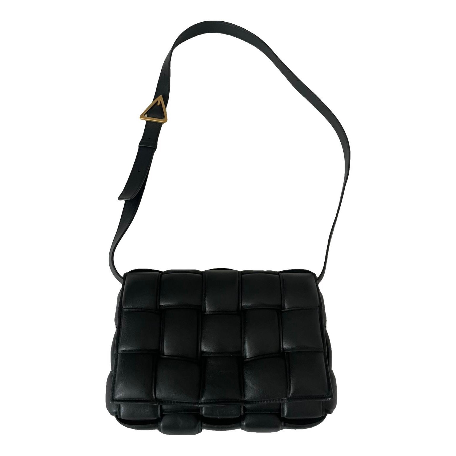 Cassette Padded leather crossbody bag