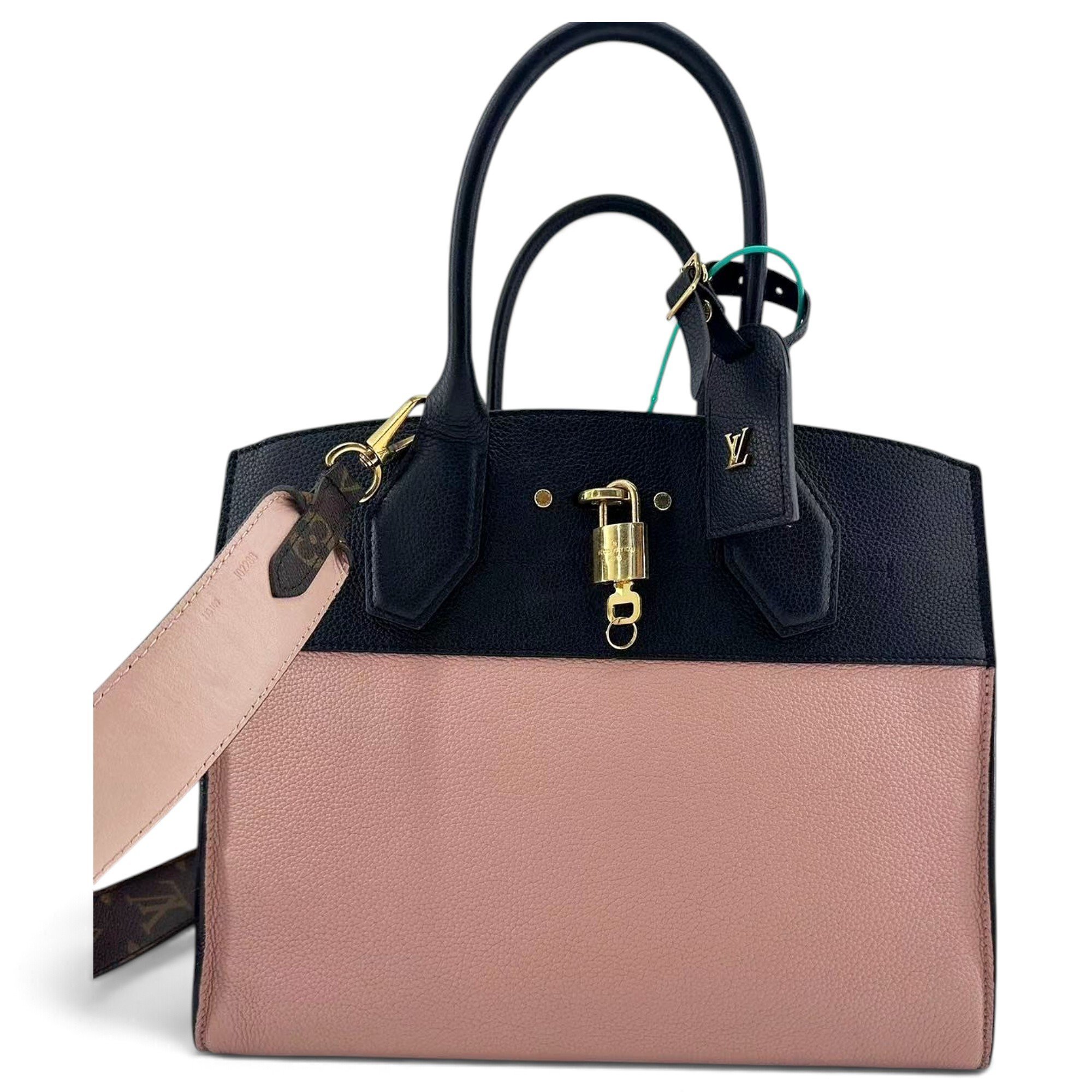 Leather tote