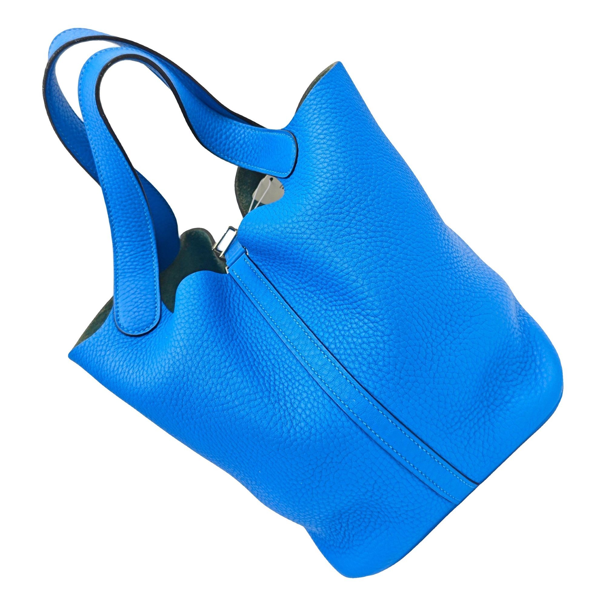 Hermes Picotin 22 Handbag Clemence Leather