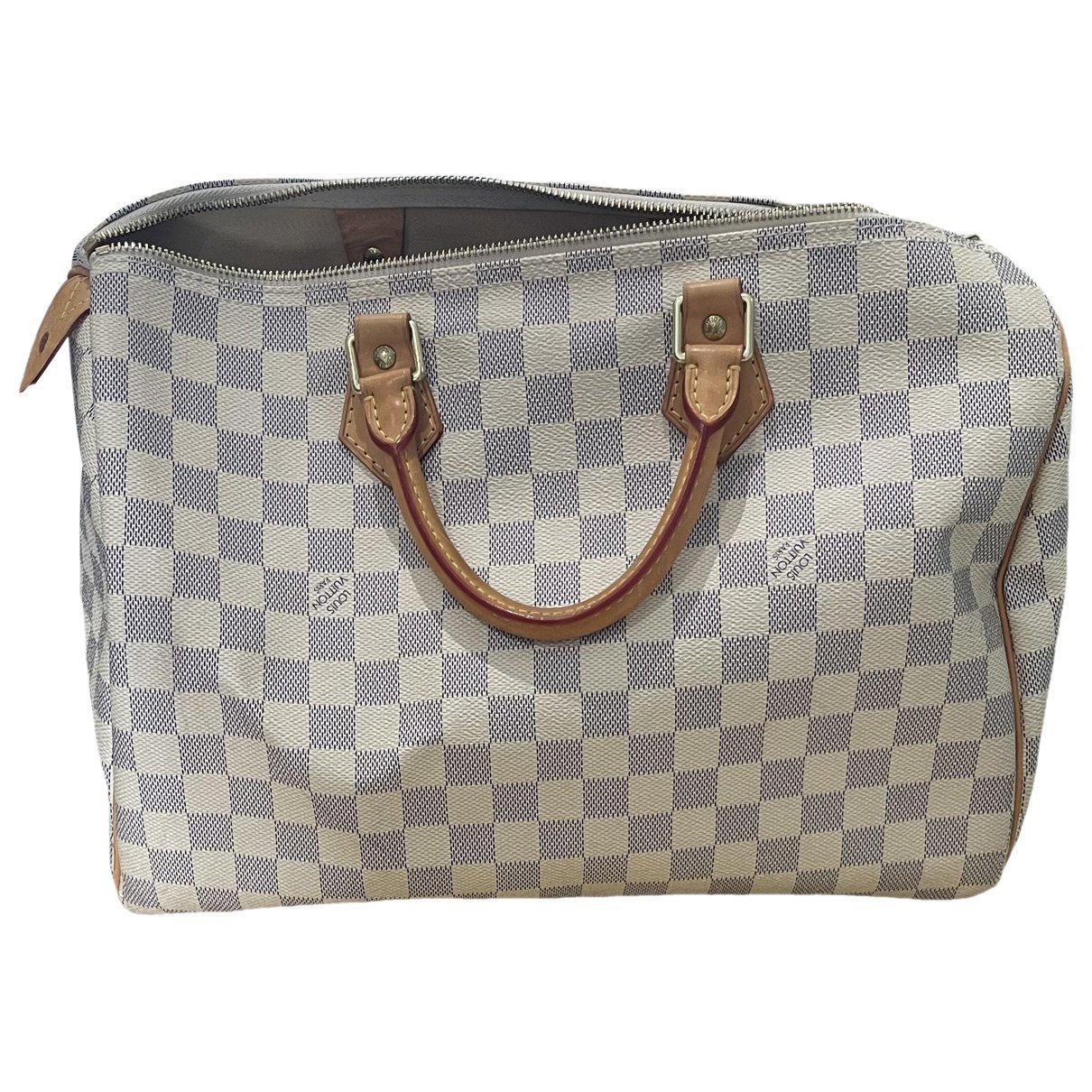 Speedy leather handbag