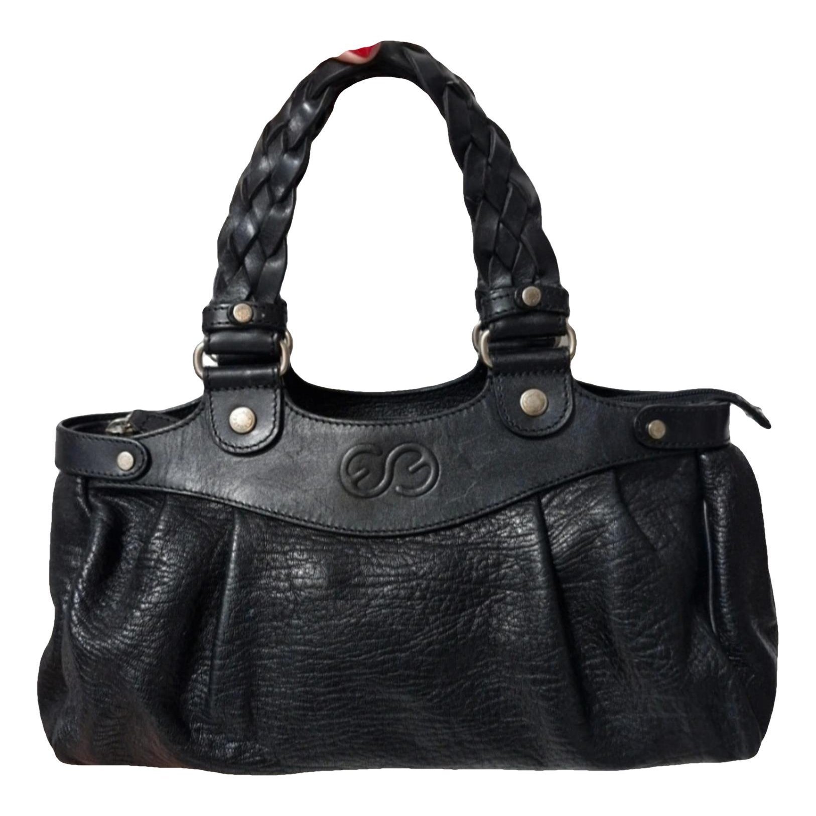 Leather handbag