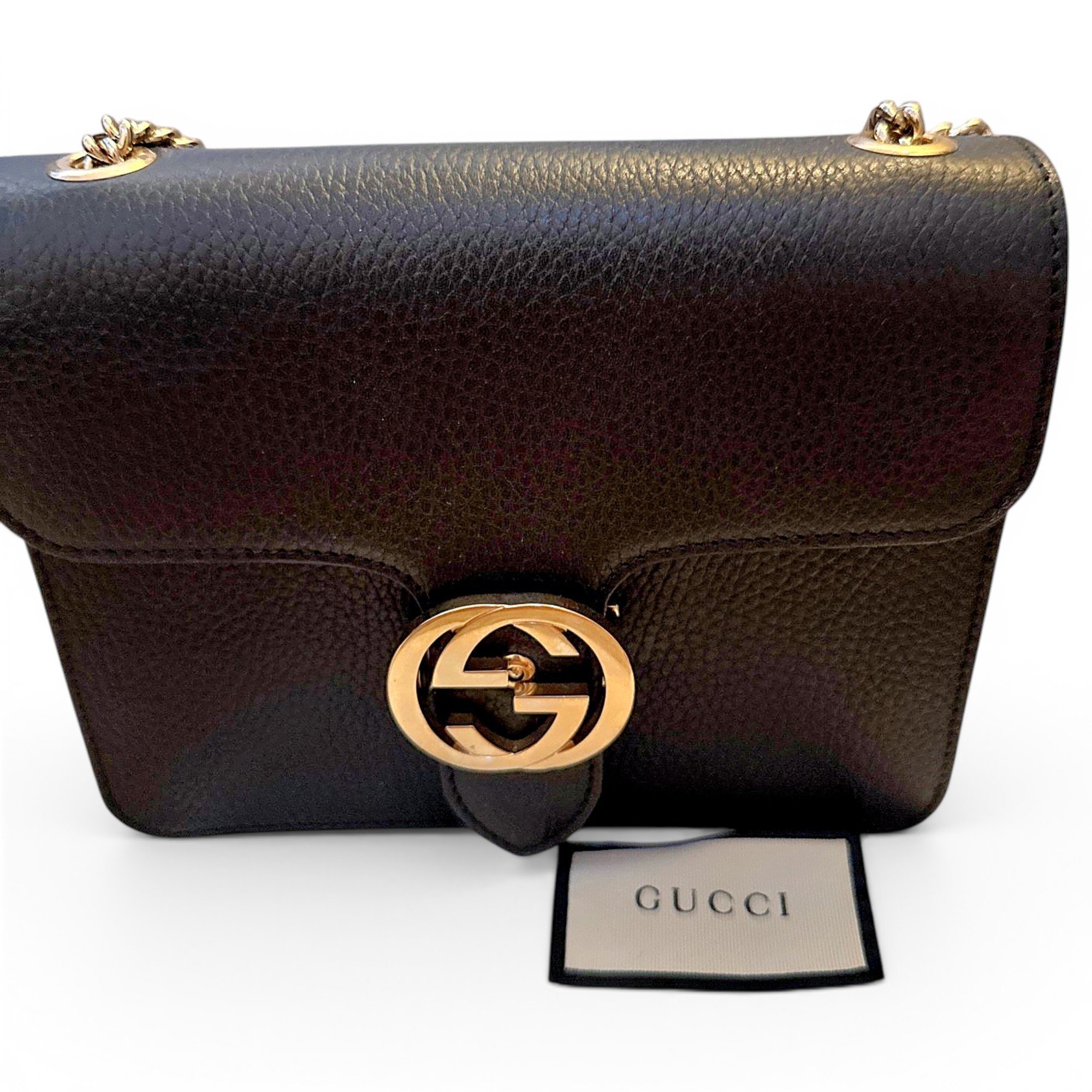 Leather crossbody bag