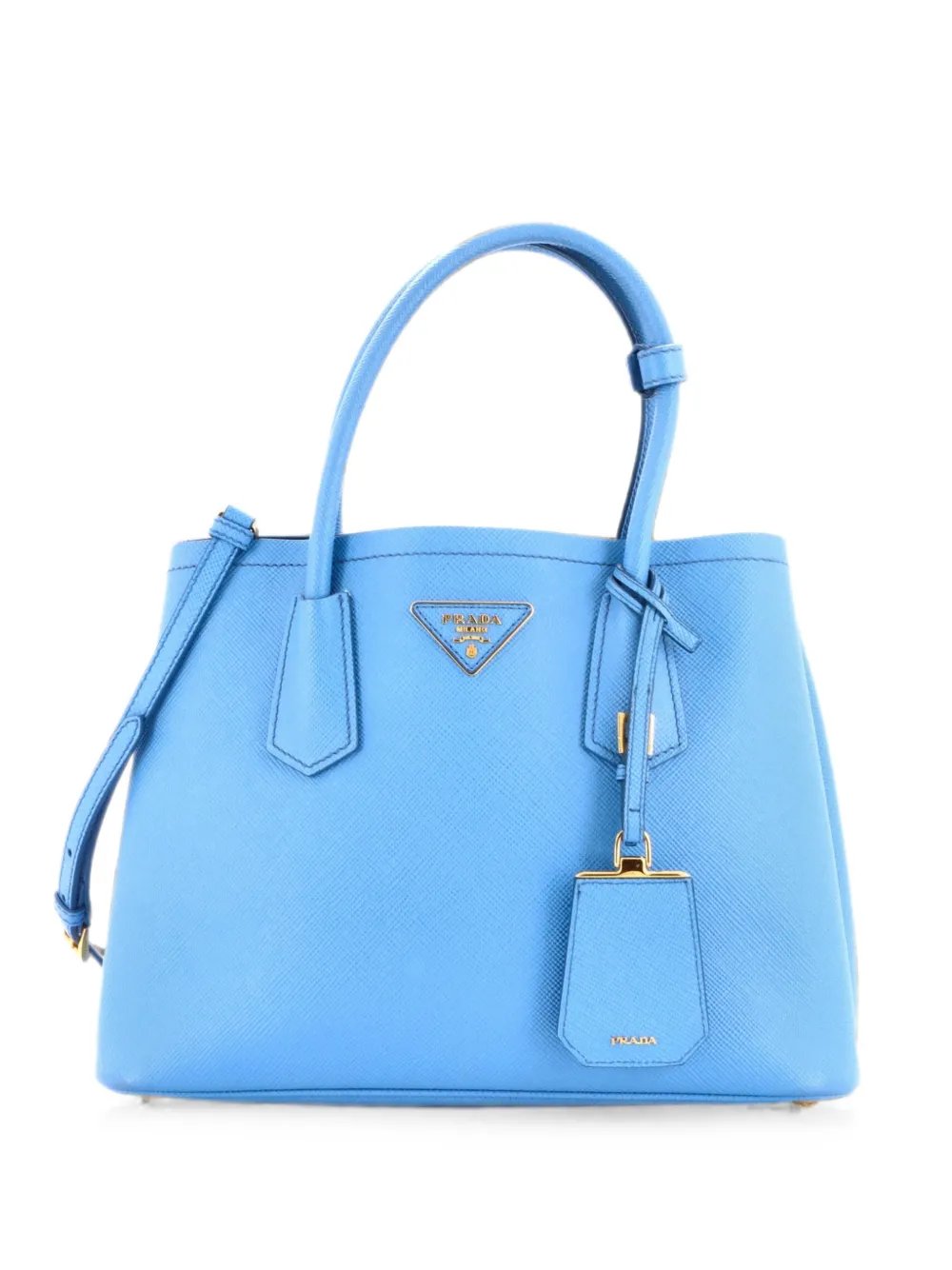 Cuir Double Saffiano Leather Small tote bag