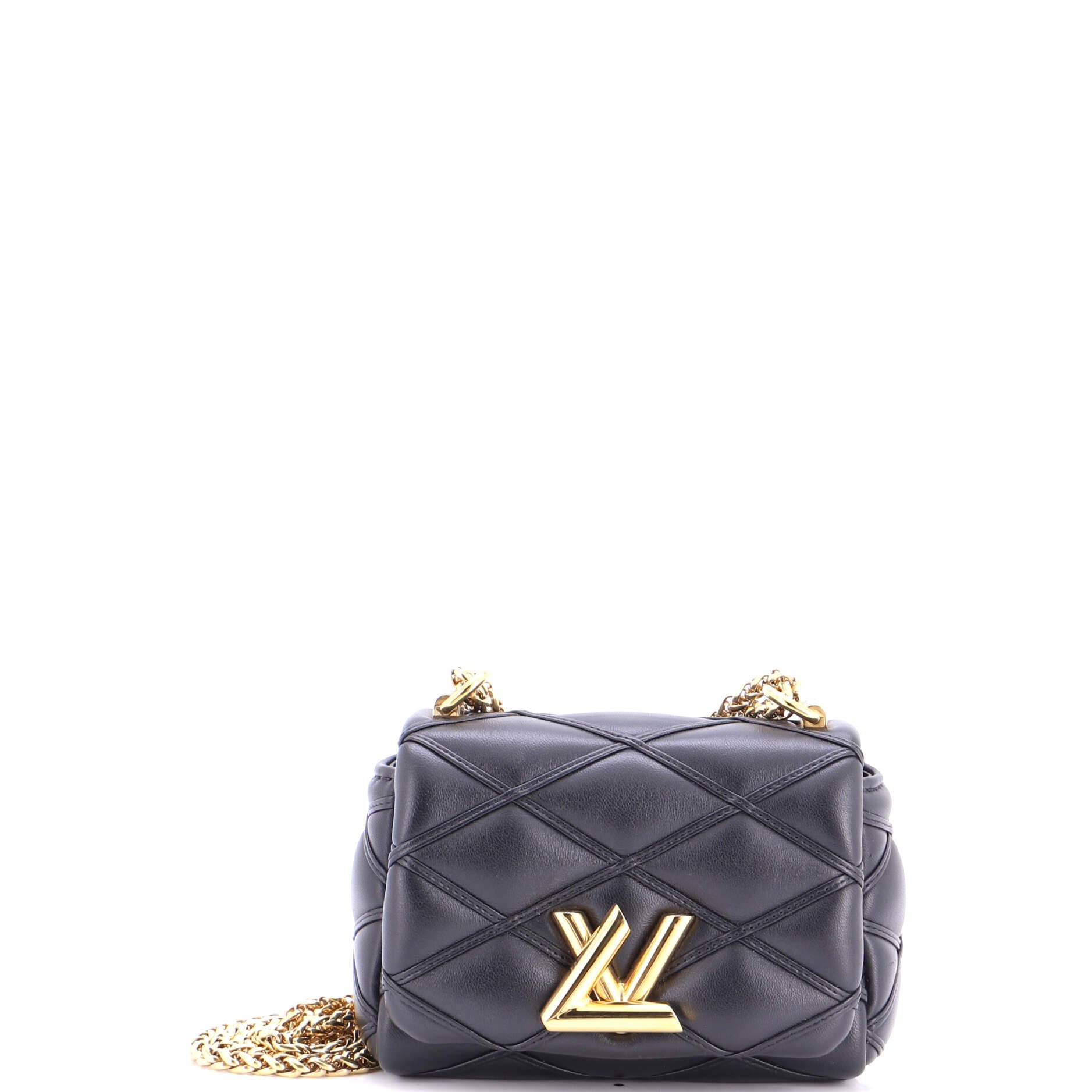 Louis Vuitton Pico GO-14 Handbag Malletage Leather