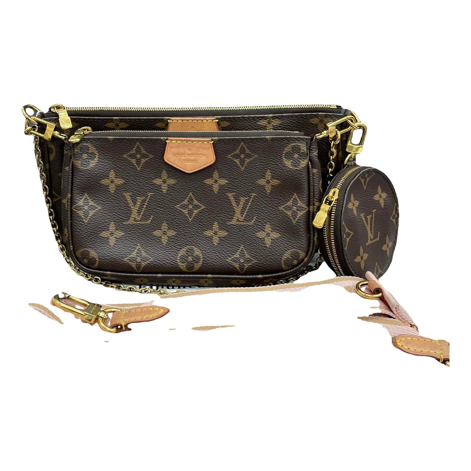Multi Pochette Accessoires leather handbag