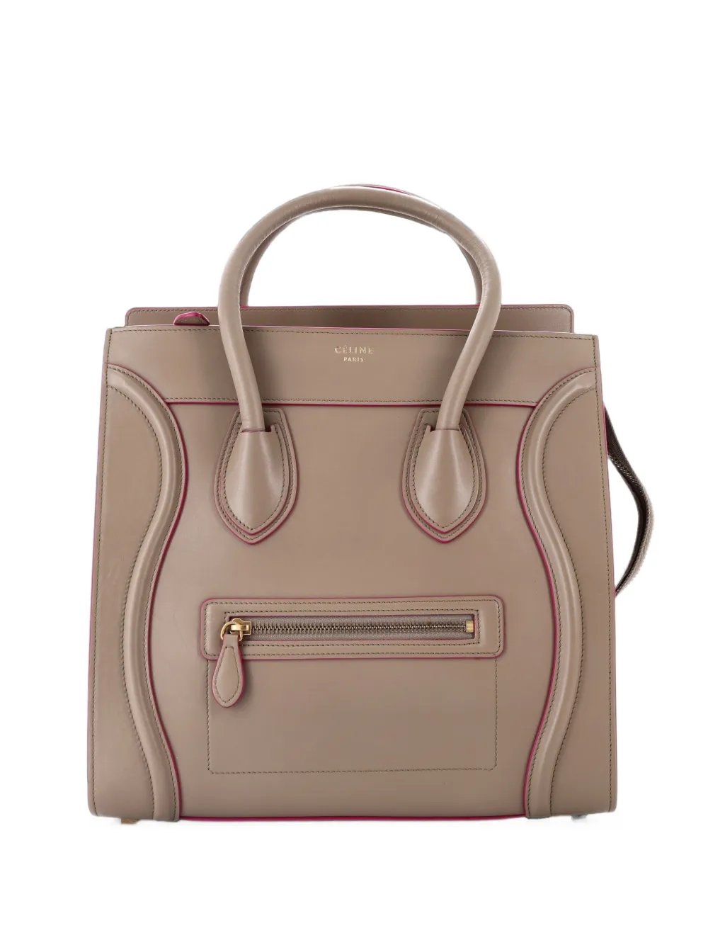 Luggage Bag Smooth Leather Mini tote bag