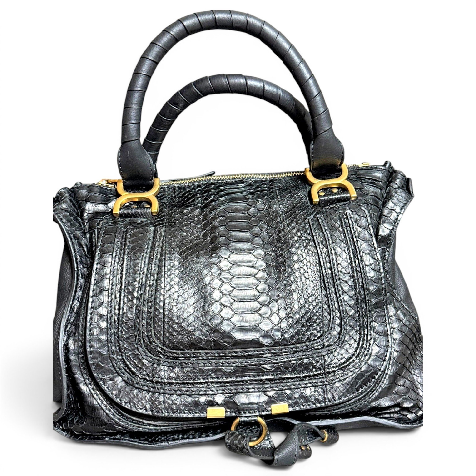 Marcie leather handbag