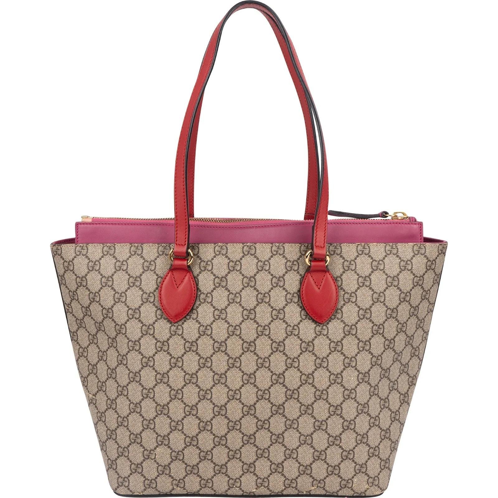 Ophidia GG Supreme leather handbag