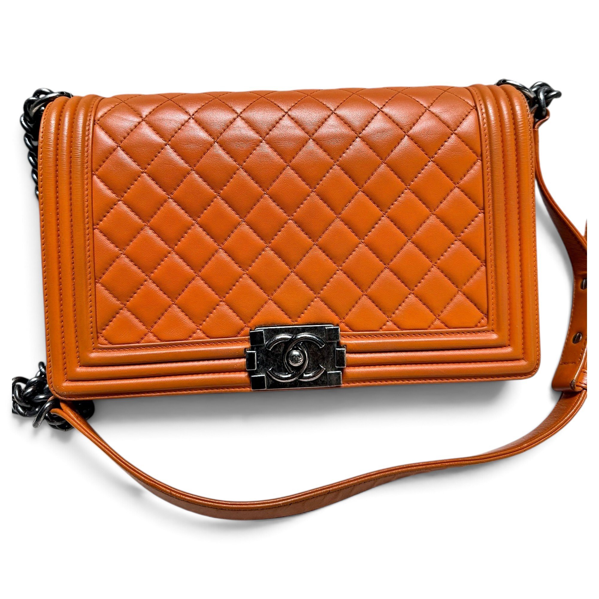 Boy leather handbag