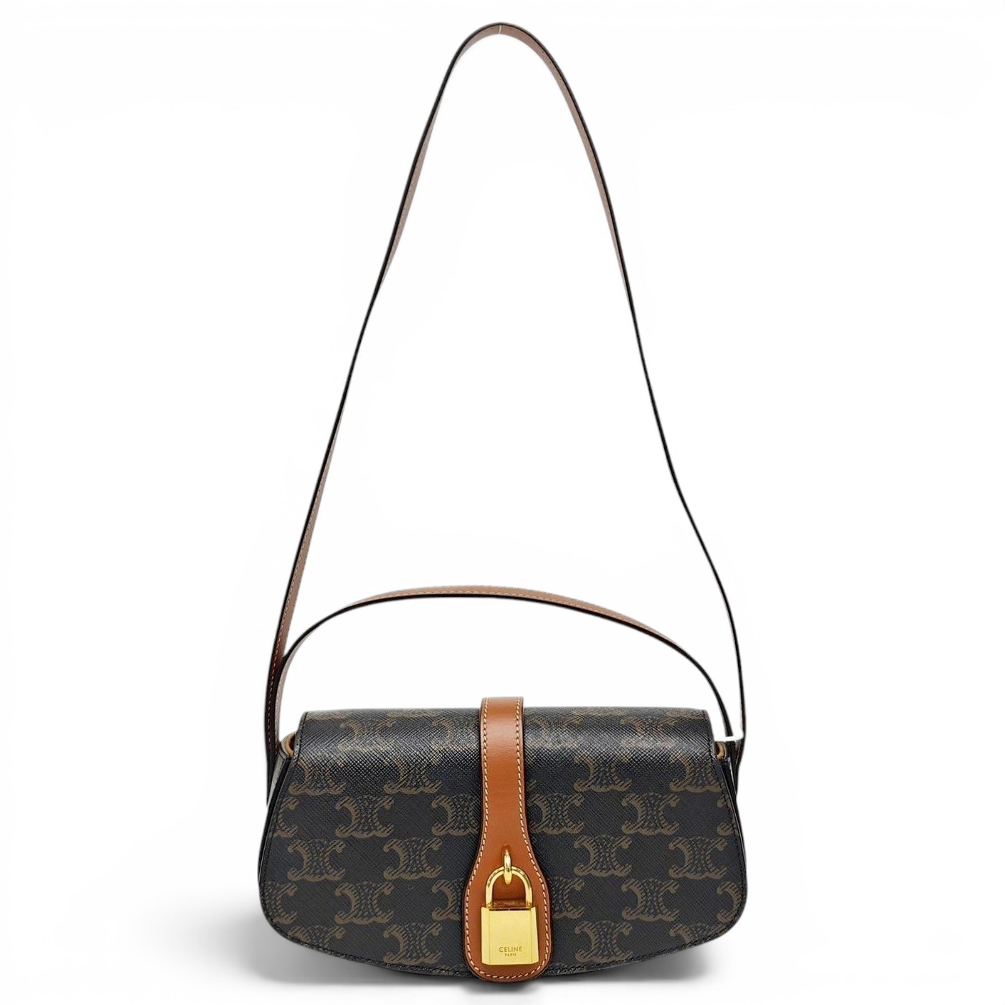 Tabou leather handbag