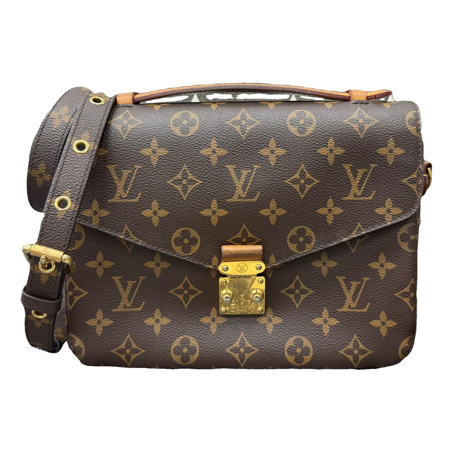 Metis leather handbag