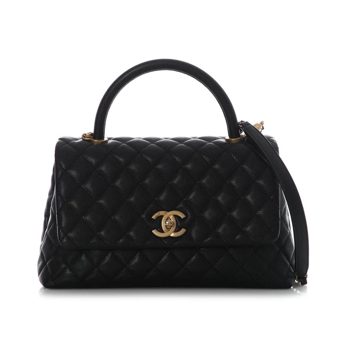 Coco Handle leather satchel