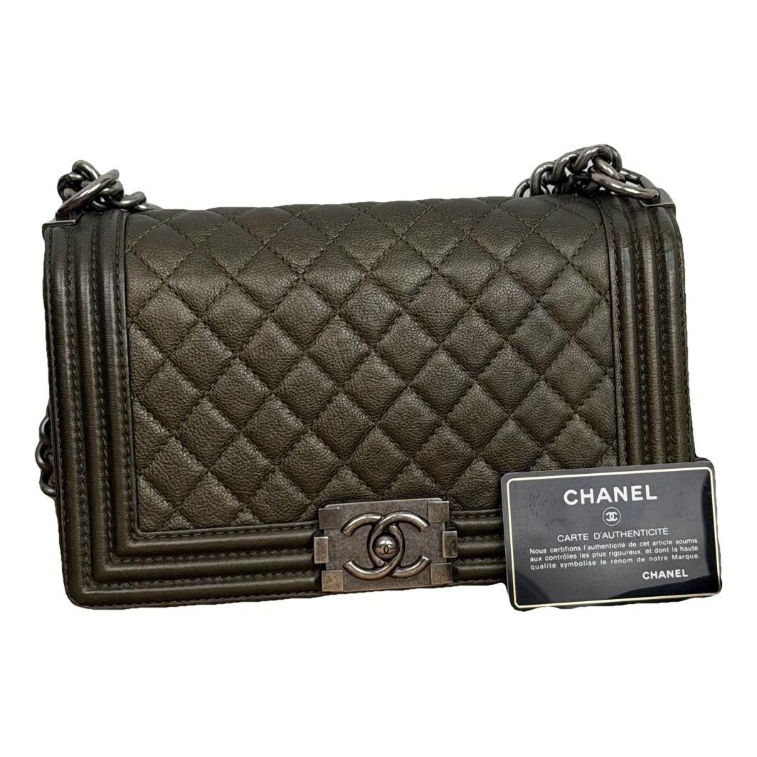 Boy leather handbag