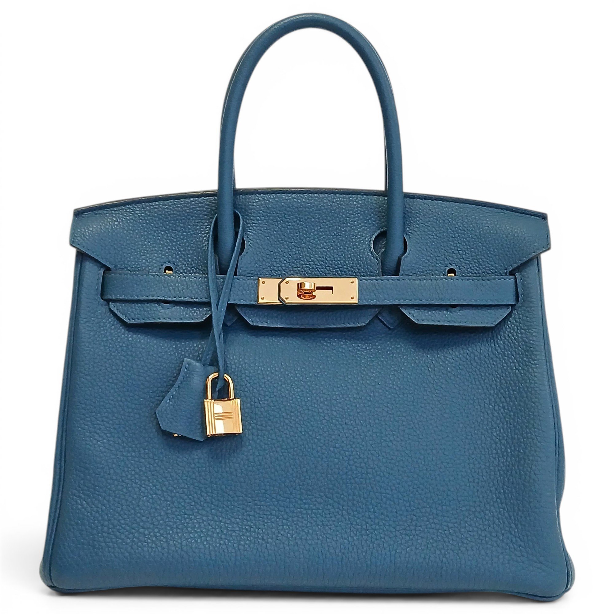 Birkin 30 leather handbag