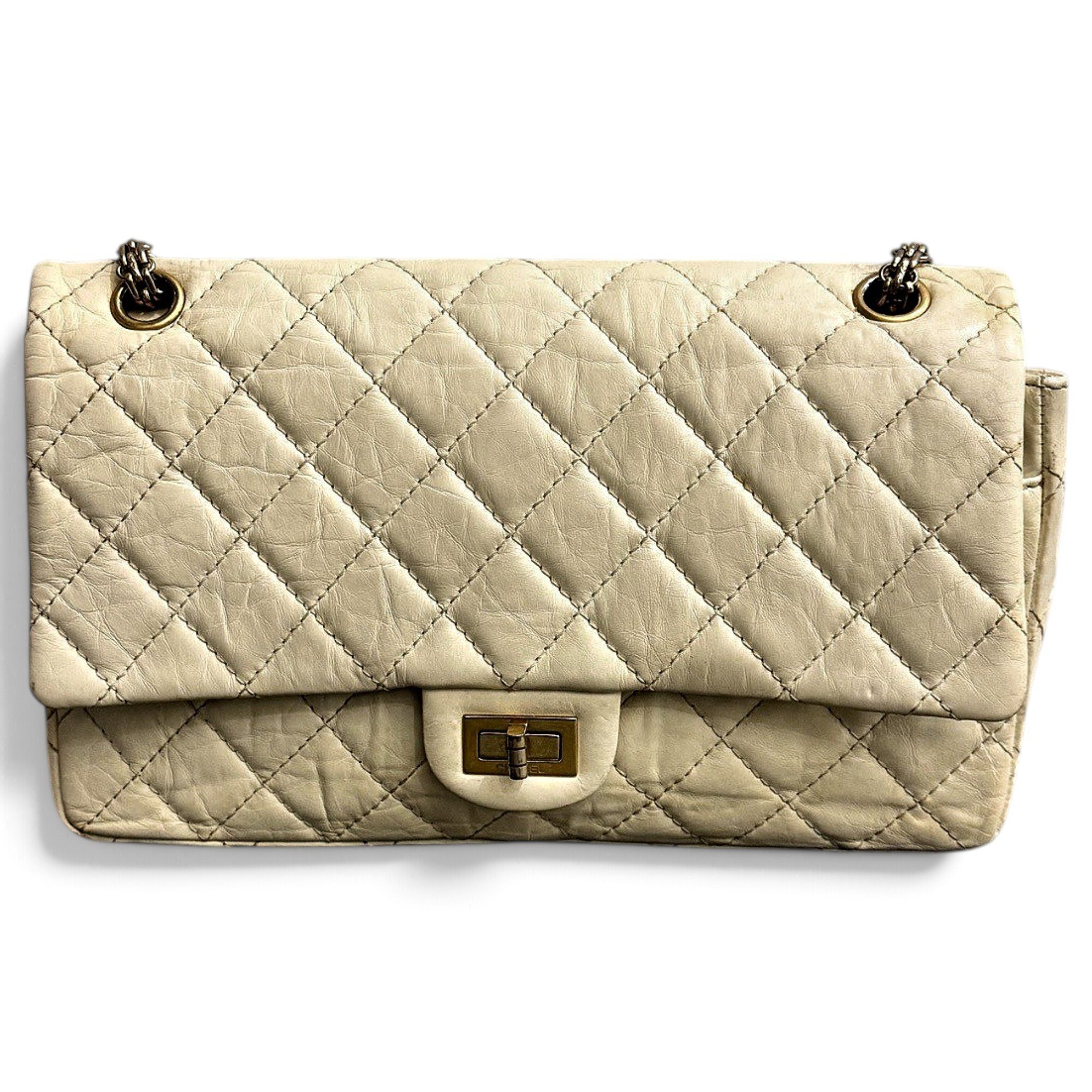 2.55 leather handbag