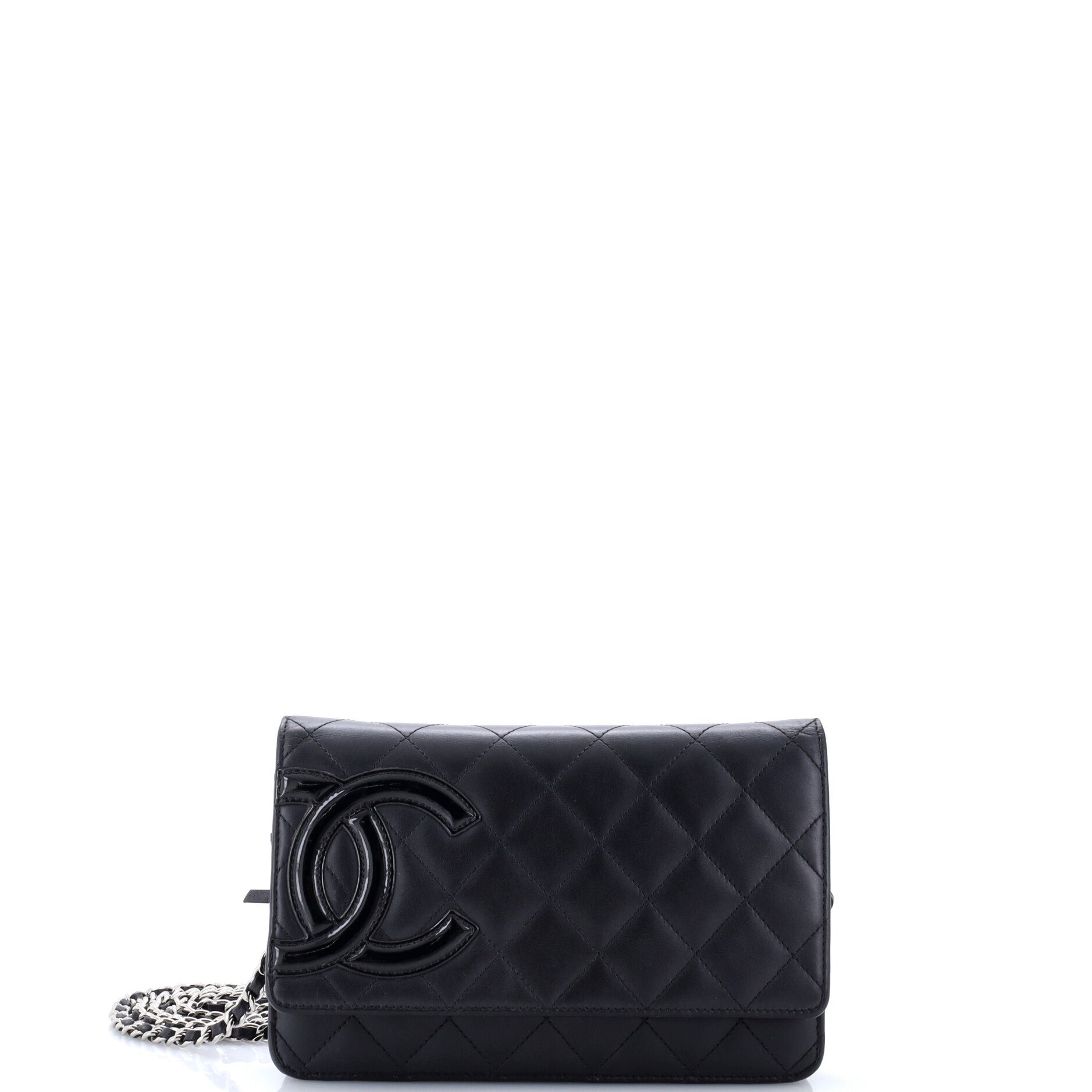 Cambon Wallet on Chain Quilted Leather