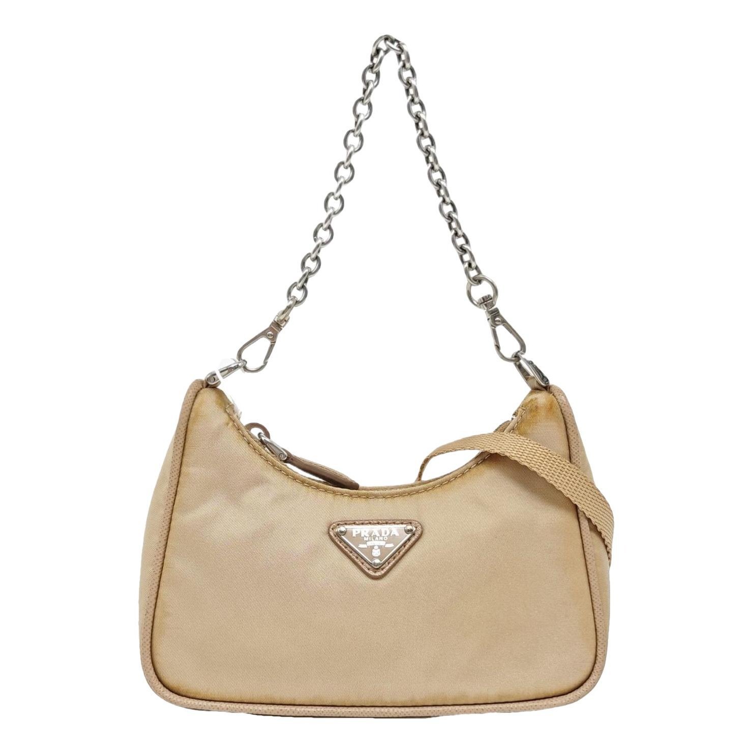 Re-edition cloth handbag