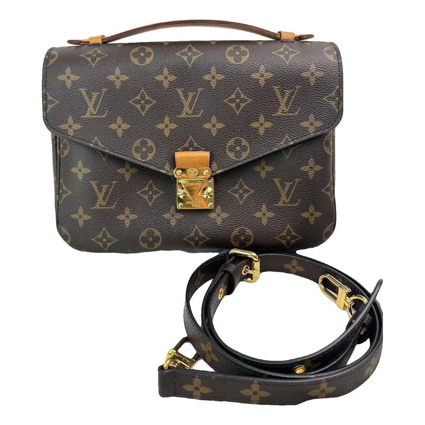 Metis leather handbag