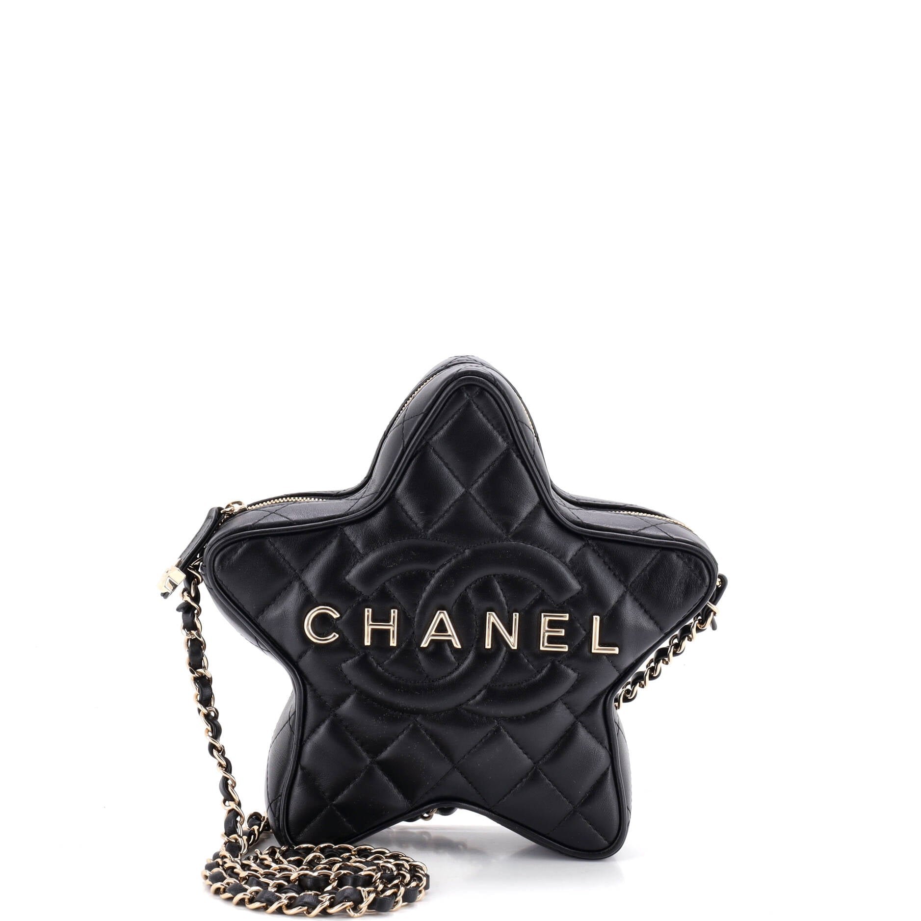 CC Walk of Fame Star Bag Quilted Lambskin