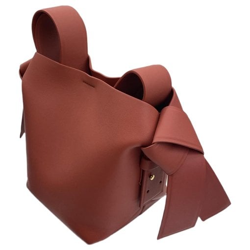 Musubi leather handbag