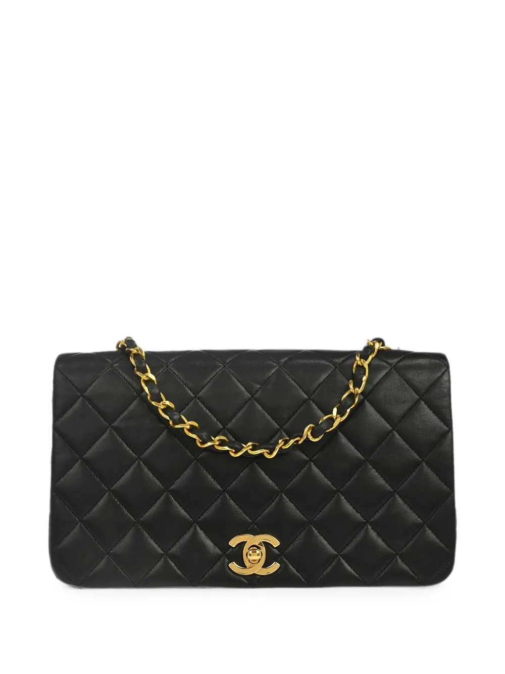 1989-1991 diamond-quilted Full Flap shoulder bag