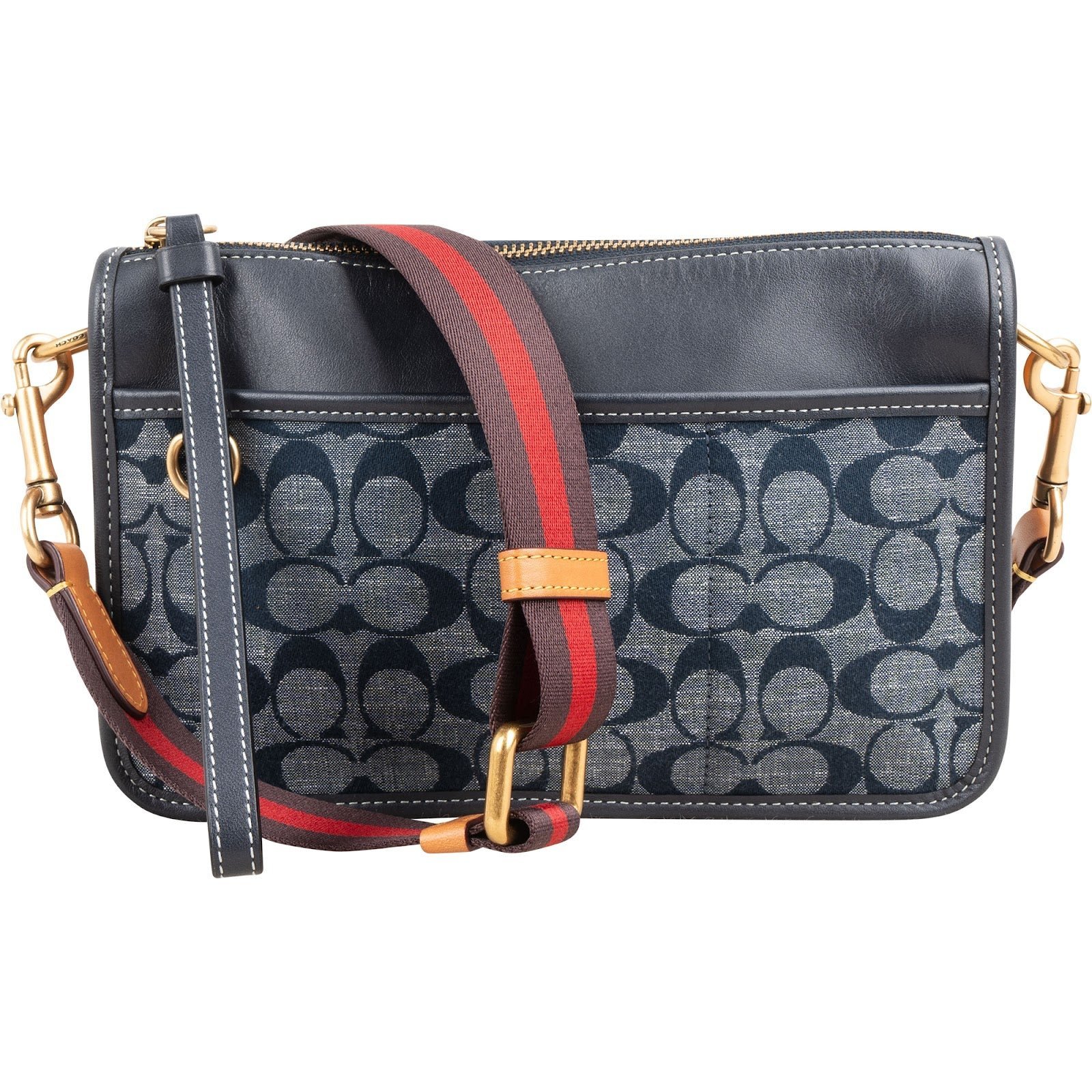 Signature Sufflette leather crossbody bag