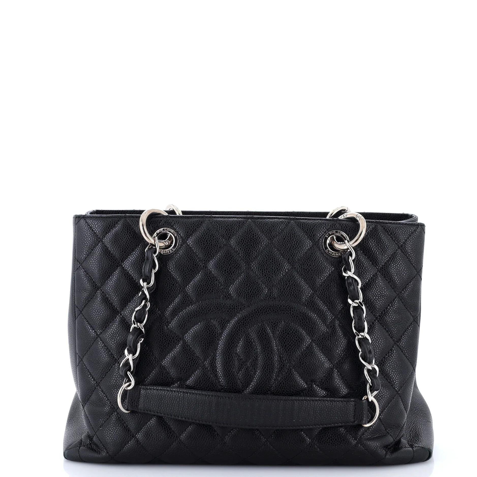Classic CC Shopping leather tote