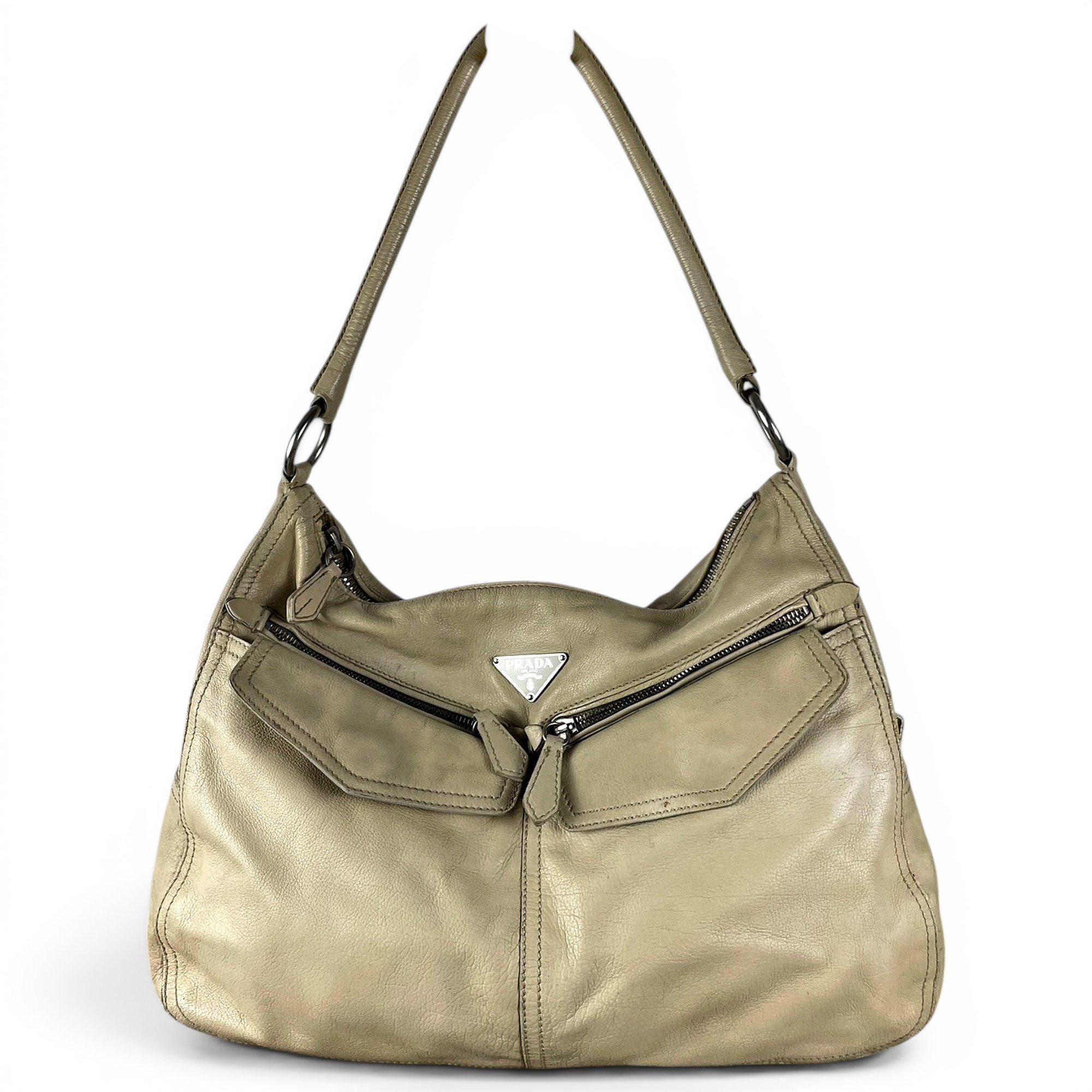 Leather handbag