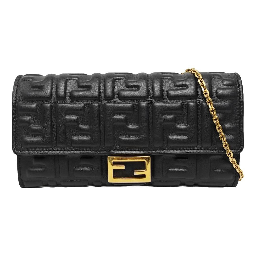 Baguette leather handbag