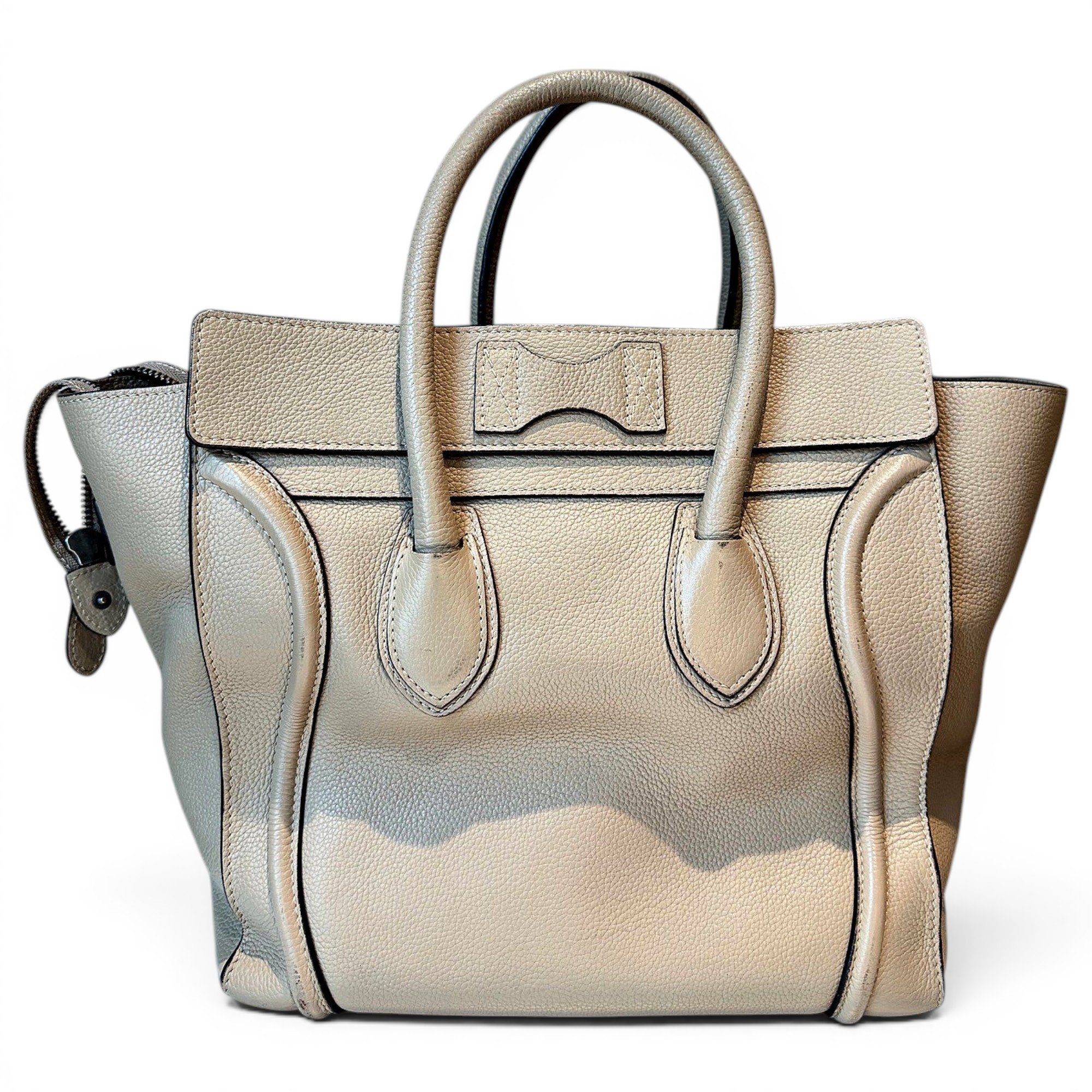 Luggage leather handbag