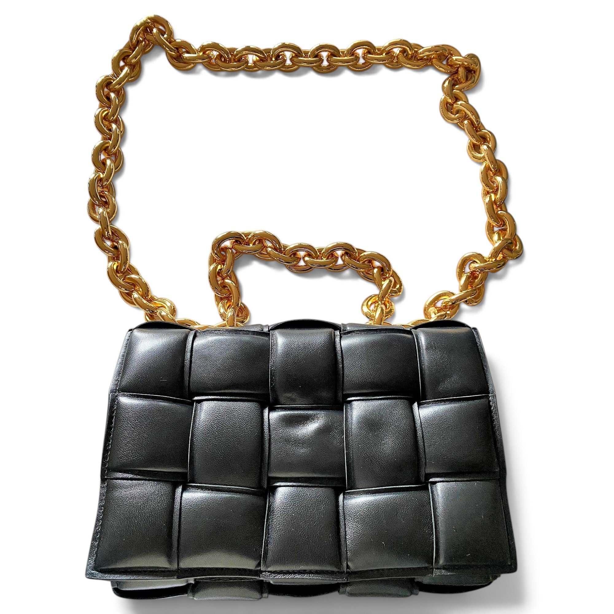 Chain Cassette leather handbag
