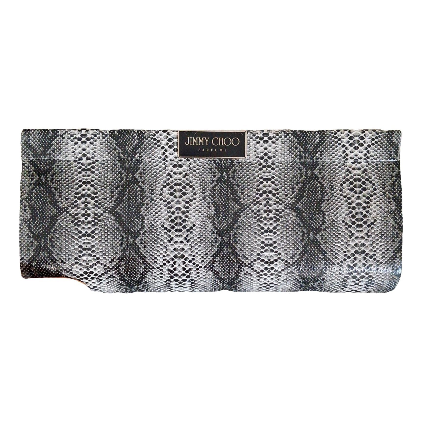 Vegan leather clutch bag