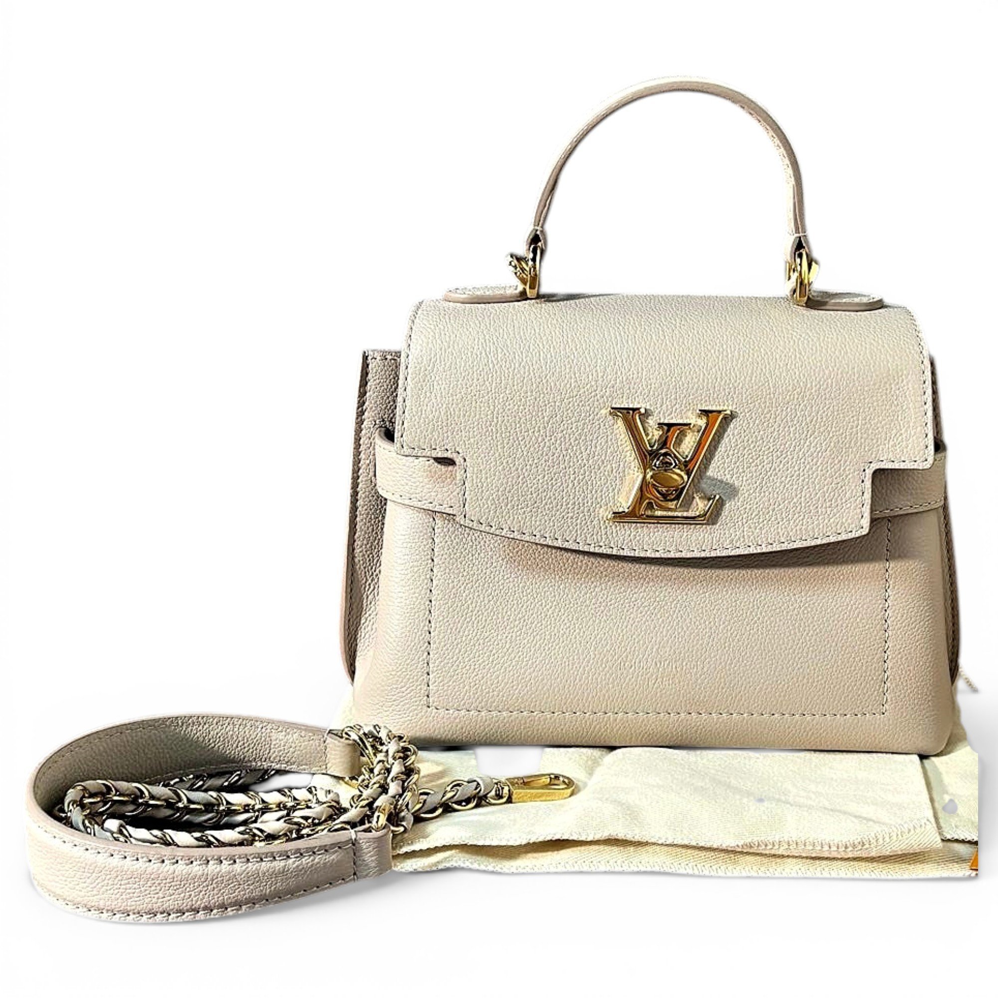 Lockme Ever leather handbag
