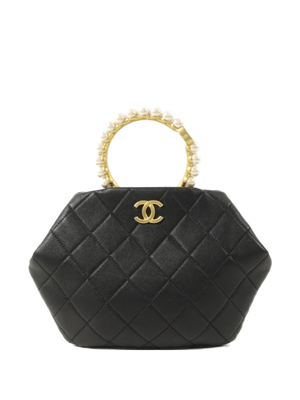 Matelassé CC-logo handbag