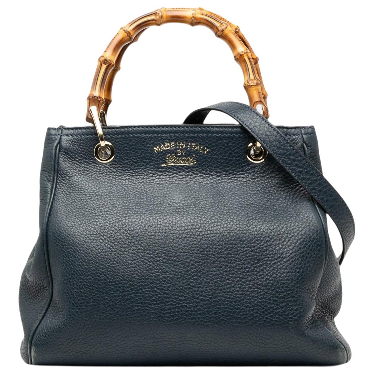 Bamboo leather satchel
