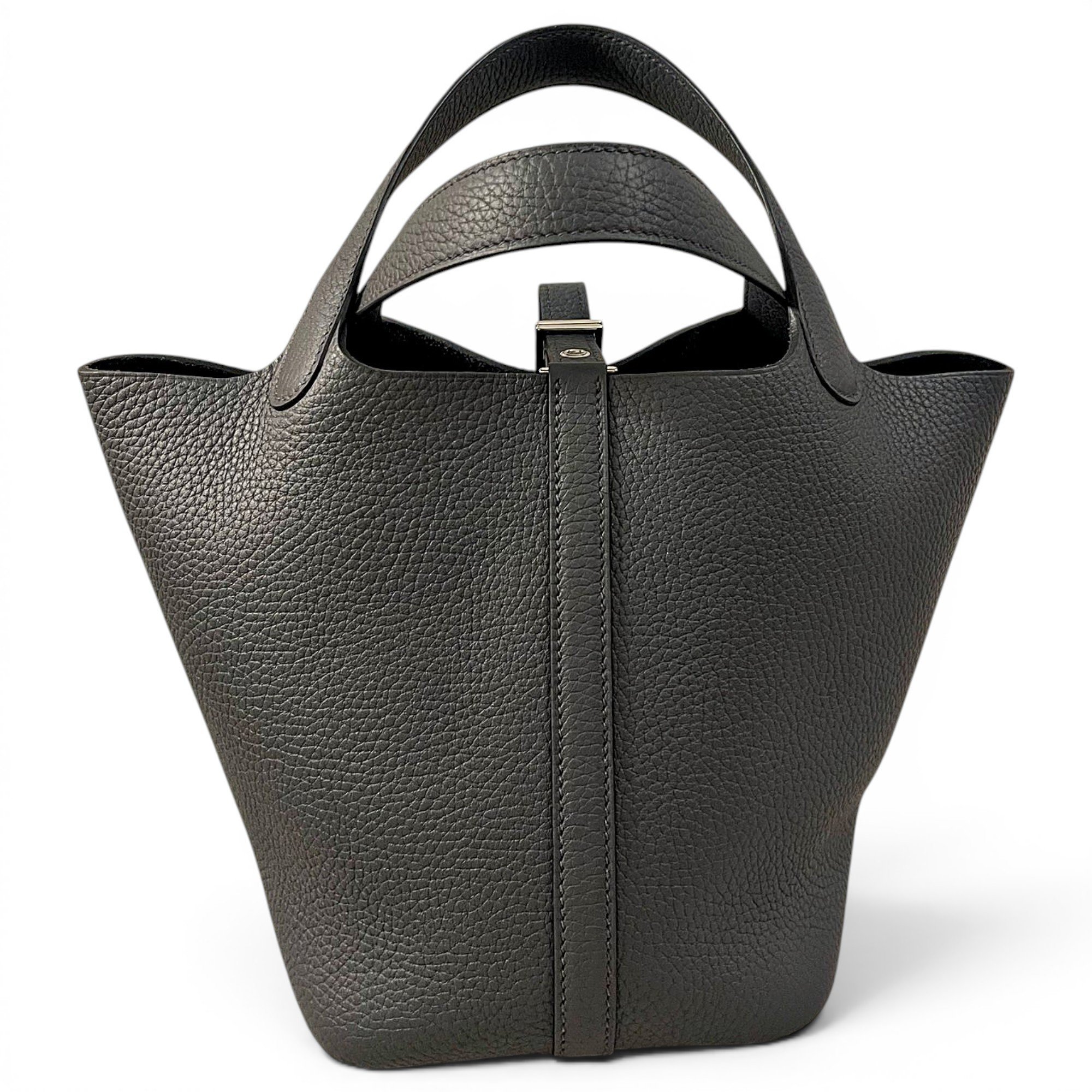 Picotin leather handbag