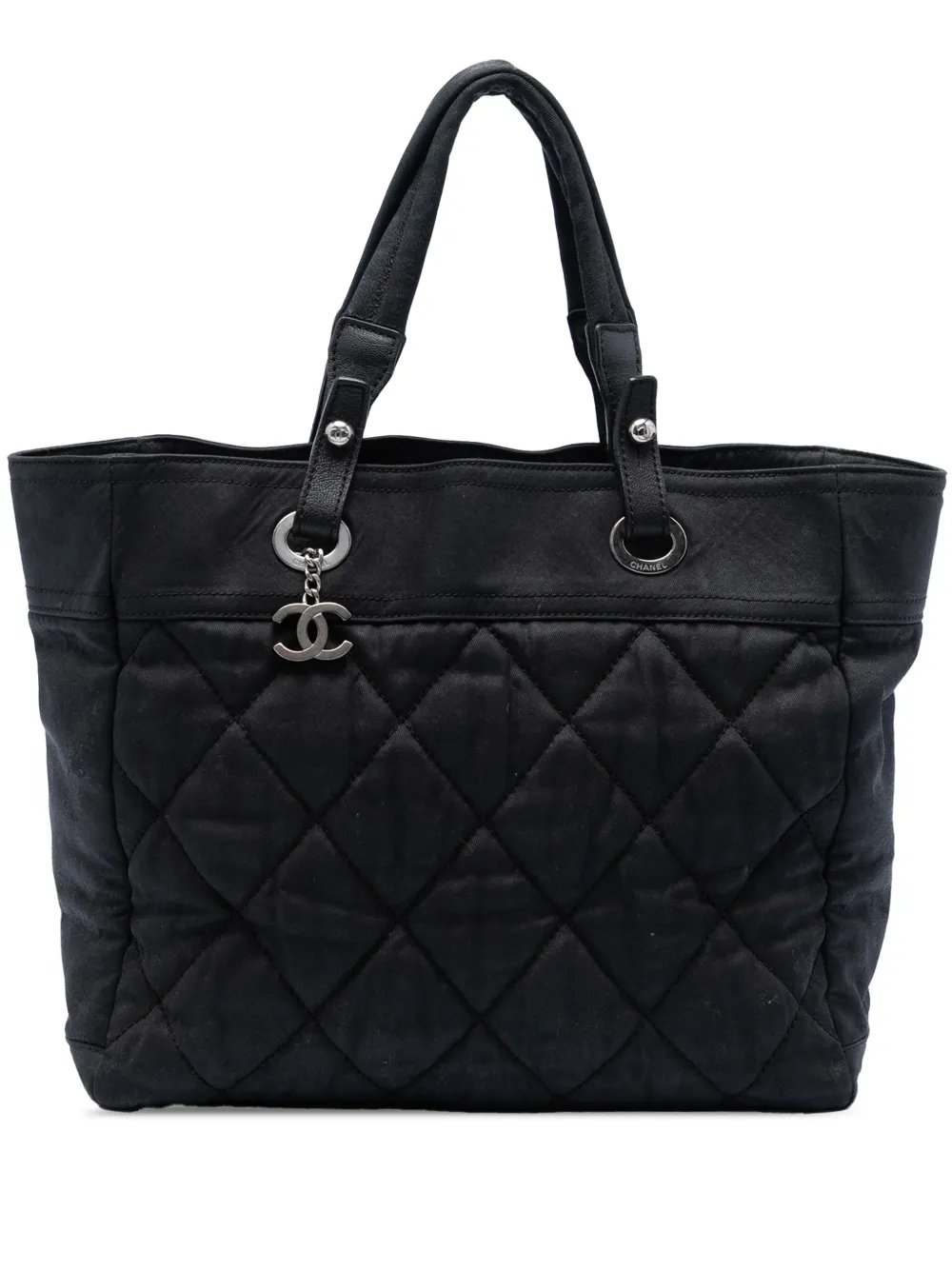 2006-2008 Medium Quilted Nylon Paris Biarritz tote bag