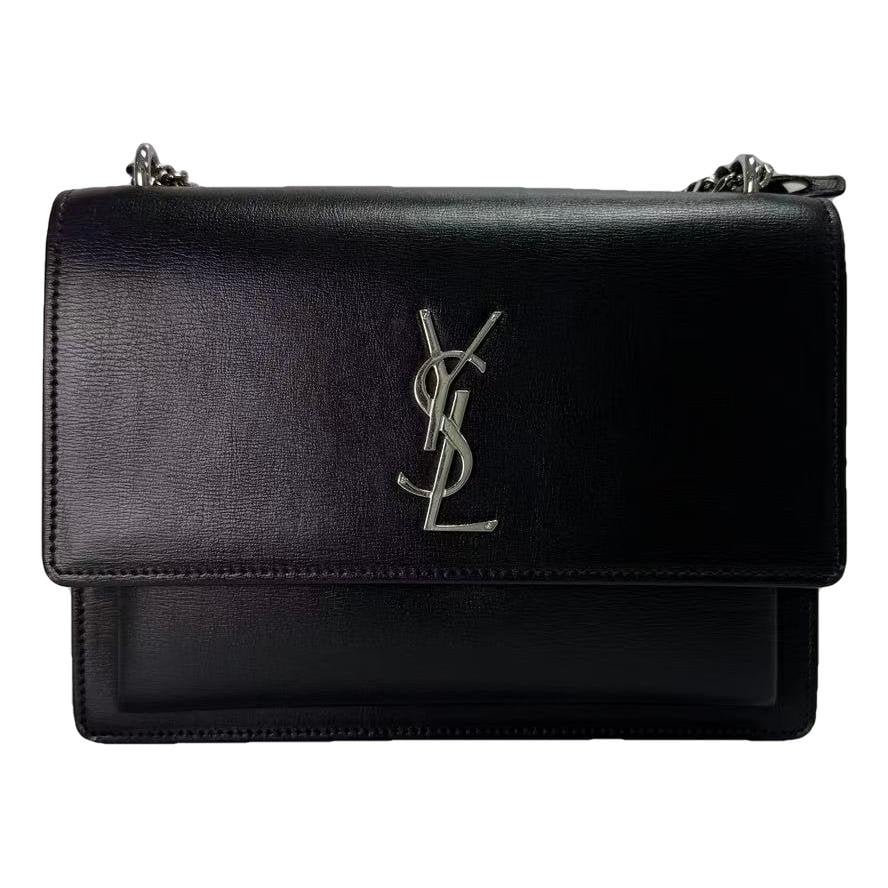 Sunset leather crossbody bag