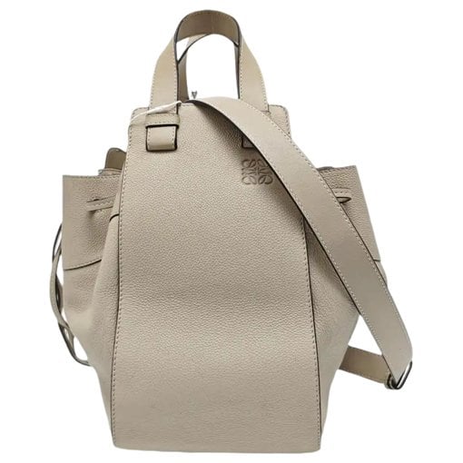 Hammock leather handbag