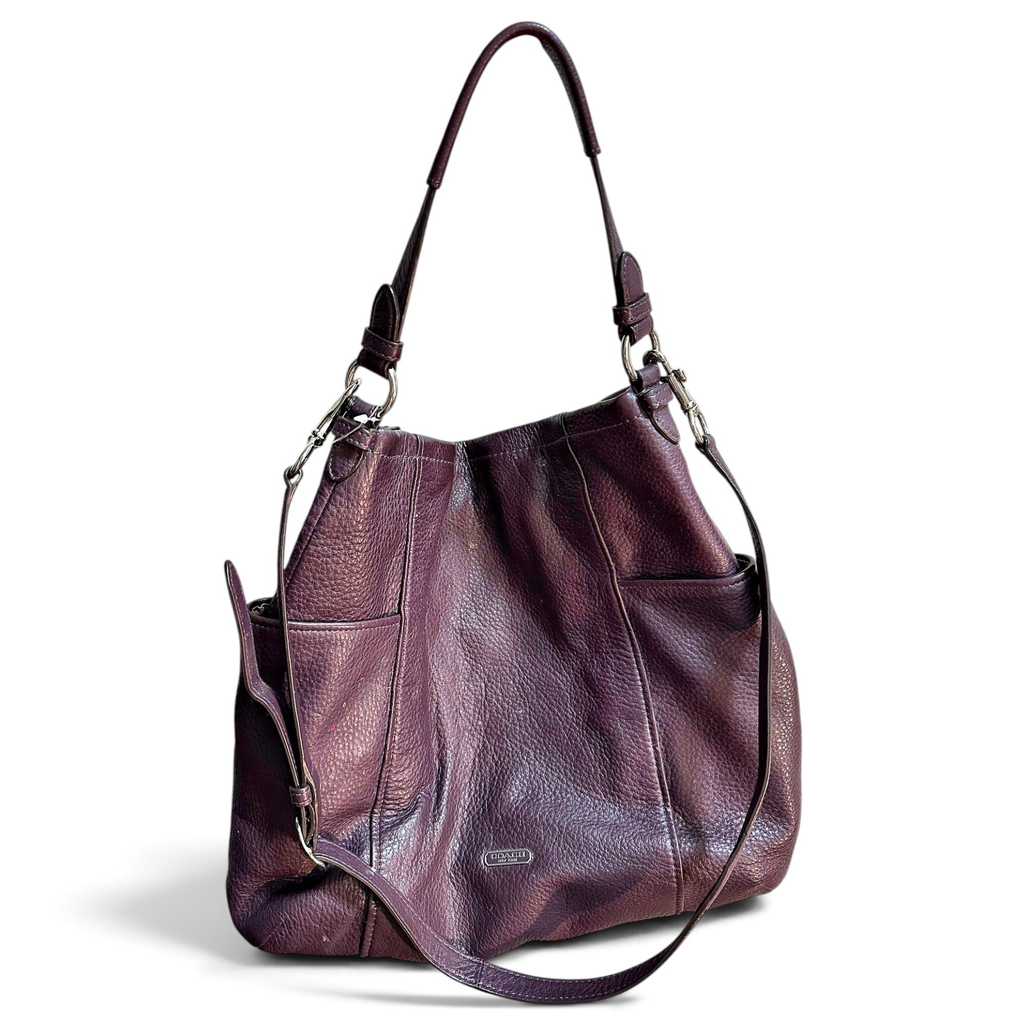 Leather satchel