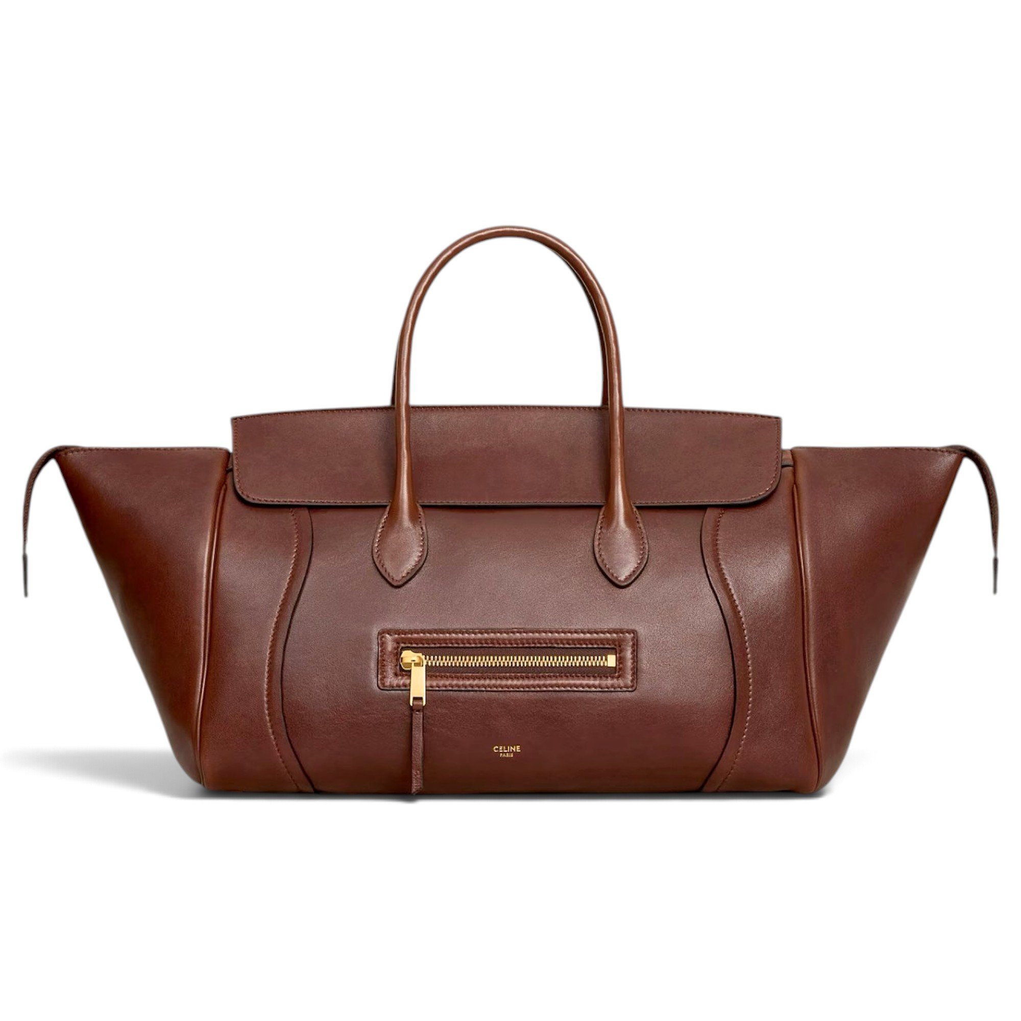 Luggage leather handbag