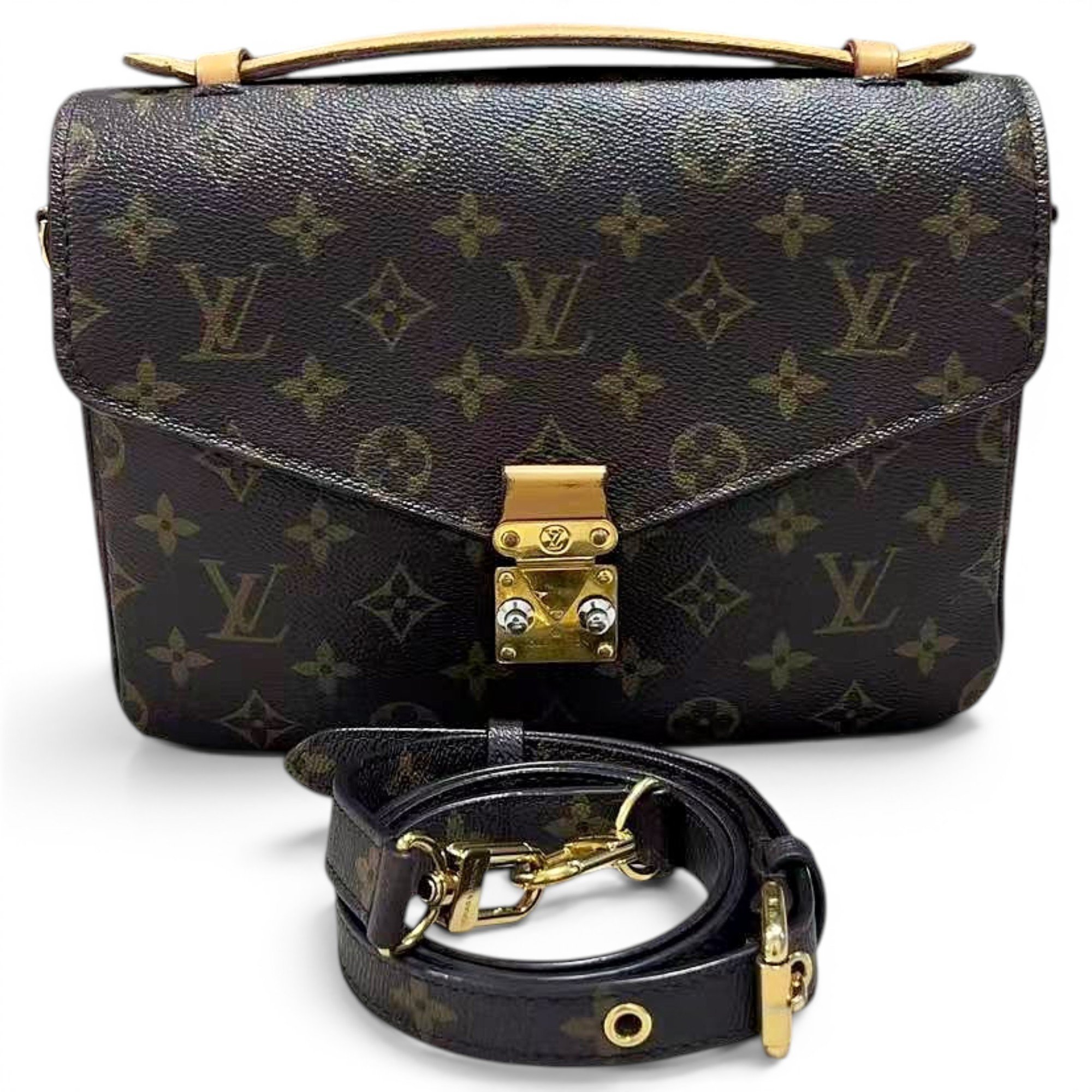 Metis leather handbag