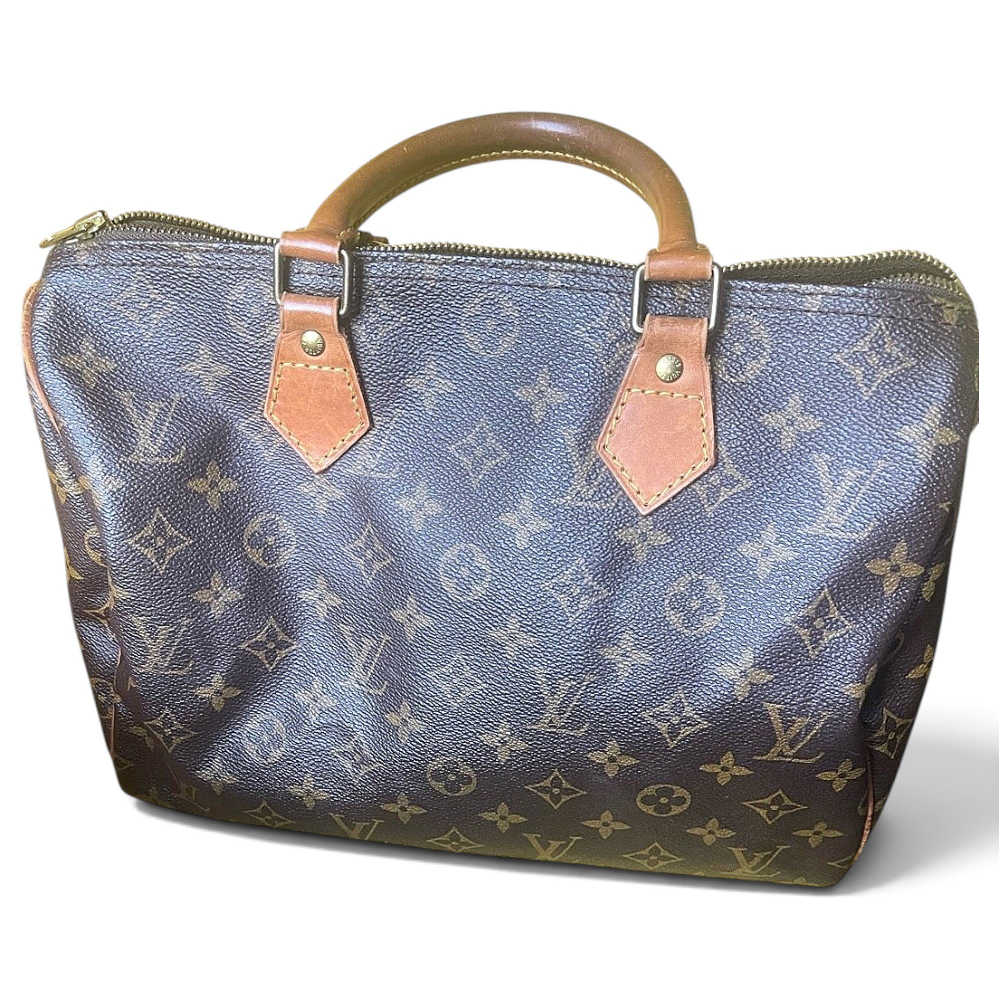 Louis Vuitton Speedy leather bag