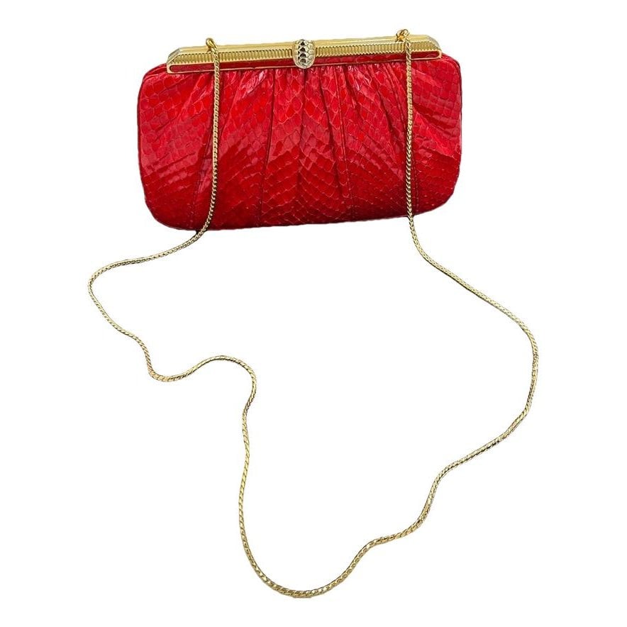 Exotic leathers handbag