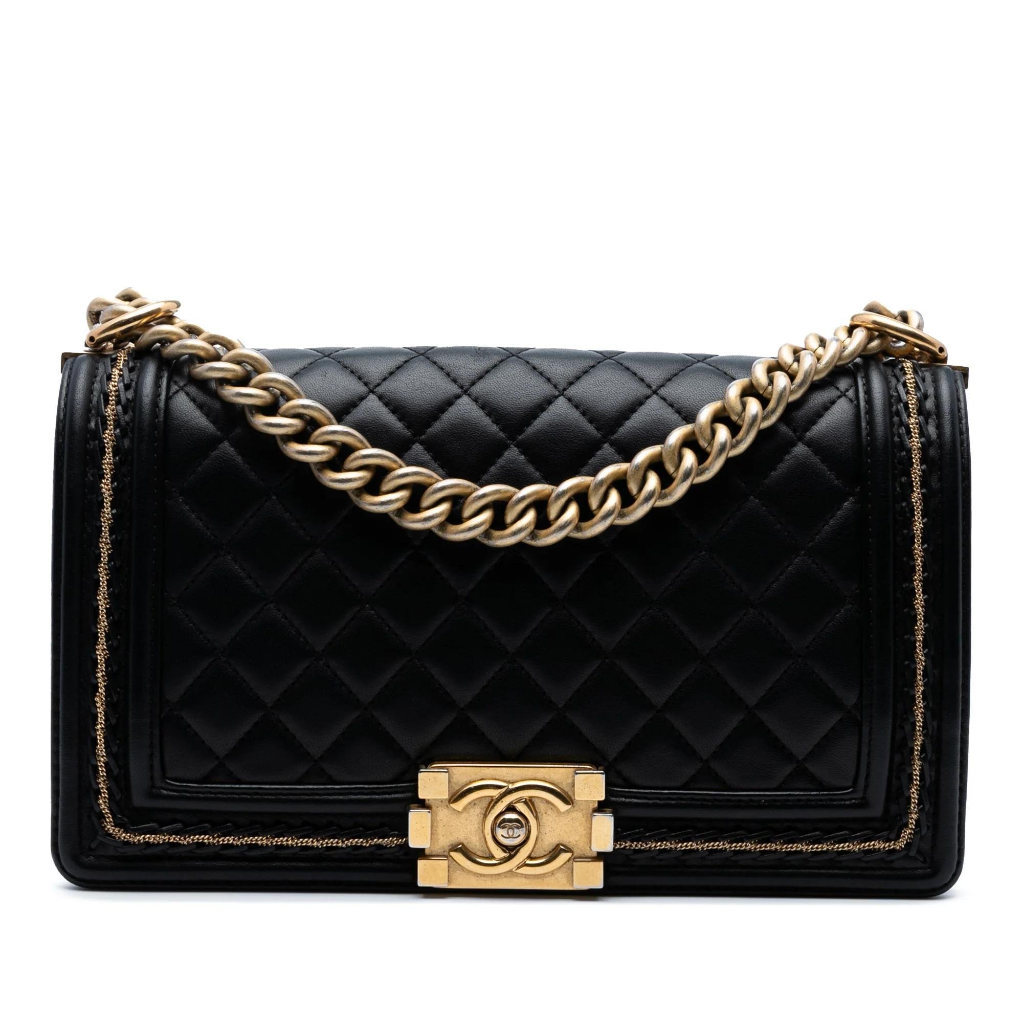 Boy pony-style calfskin handbag
