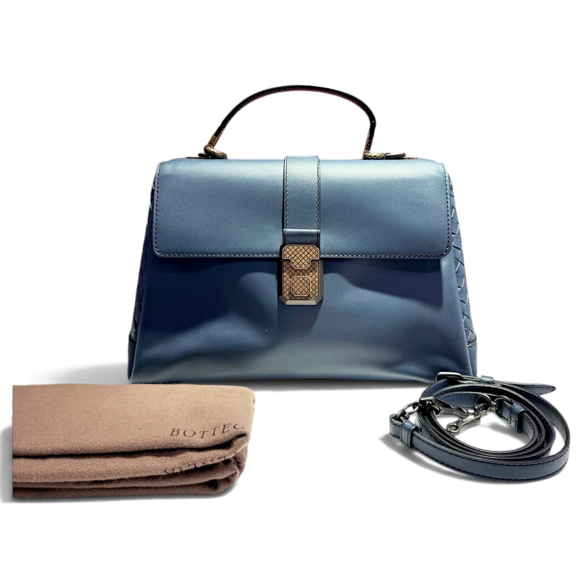 Piazza leather handbag