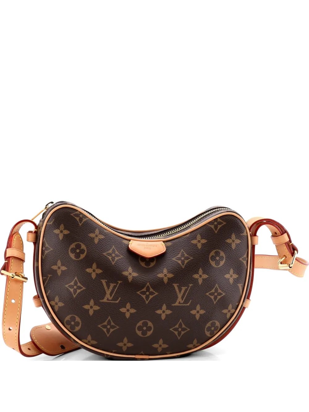 Croissant NM Handbag Monogram Canvas MM shoulder bag