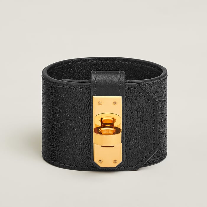 Noir Kelly Twist Bracelet, Large Model